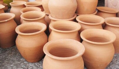 طرز استفاده از کوزه ماست سفالی