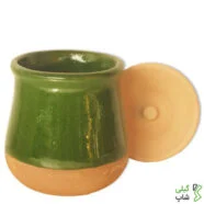 دیزی خوری سفالی (مدل: استوانه ای)
