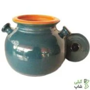 دیزی خوری سفالی لعاب دار گیلان