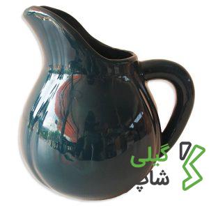 پارچ آب سفالی ساده و لعاب دار