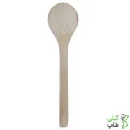 قاشق چوبی بزرگ (بسته بندی: 6 عددی)