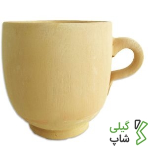 لیوان سفالی خام