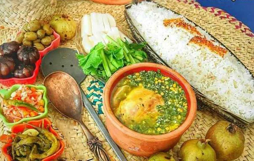 غذاهای محلی استان گیلان