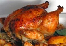 طرز تهیه مرغ شکم پر شمالی