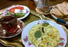 طرز تهیه پنیر برشته گیلانی
