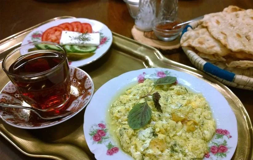 طرز تهیه پنیر برشته گیلانی