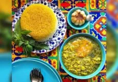طرز تهیه باقلا قاتق گیلانی