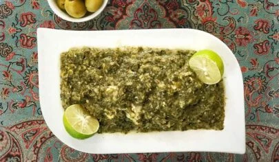 طرز تهیه ترشه تره گیلانی
