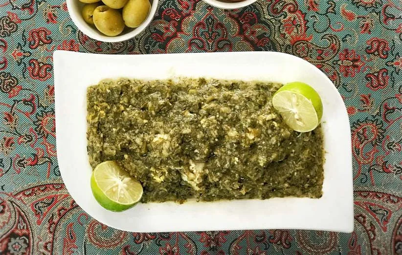 طرز تهیه ترشه تره گیلانی
