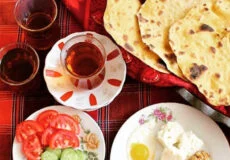 طرز تهیه نان خلفه گیلان