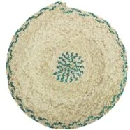 خرید سفره حصیری گرد متوسط