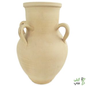 خمره سفالی خام کوچک