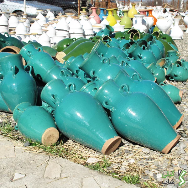 کوزه سفالی برای شراب