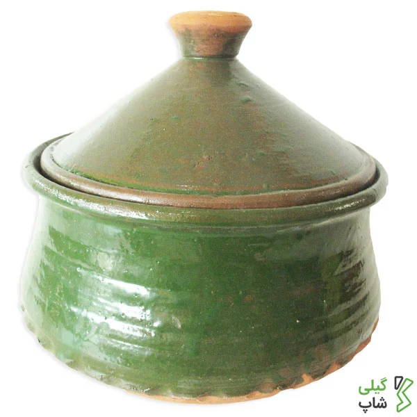 گمج-سفالی-بزرگ-8 گمج سفالی لعاب دار بزرگ