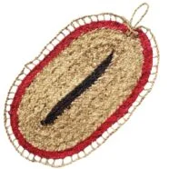 سفره حصیری بیضی