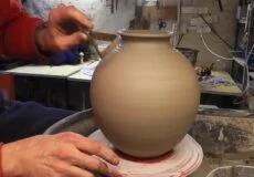 کوزه سفالی - سفالگری در گیلان