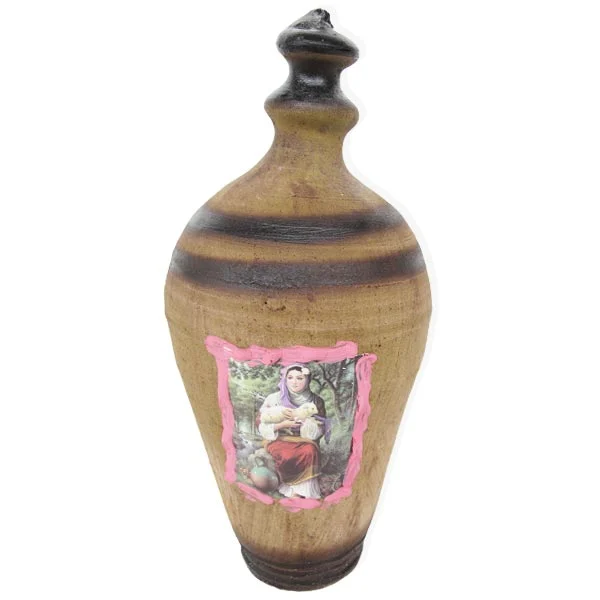 قلک سفالی 44 سانتی متری (1) قلک سفالی طرح دار کوچک