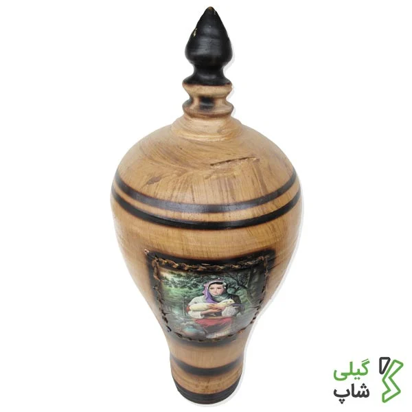 قلک سفالی طرح دار بزرگ (2) قلک سفالی طرح دار خیلی بزرگ