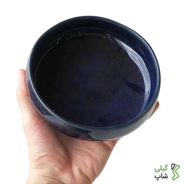 4352452352 ظرف دیزی خوری سفالی (سرمه ای)