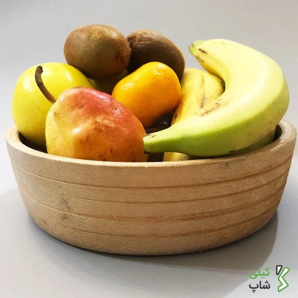 18 (6) کاسه چوبی کد w-03