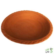 ماهیتابه سفالی خام بزرگ