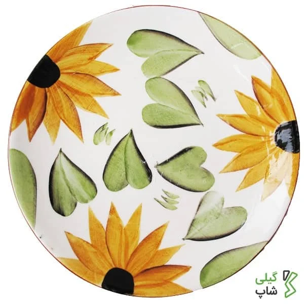 p-4 (2)-min پیش دستی سفالی طرح گل آبرنگی کد p-03