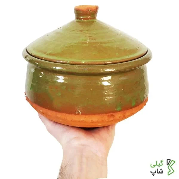 7456436-min گمج سفالی لعاب دار متوسط | 4 نفره