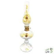 چراغ نسوز سفید 36cm طرح شاه عباسی | بزرگ