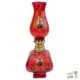 چراغ نسوز قرمز 23cm طرح شاه عباسی | کوچک
