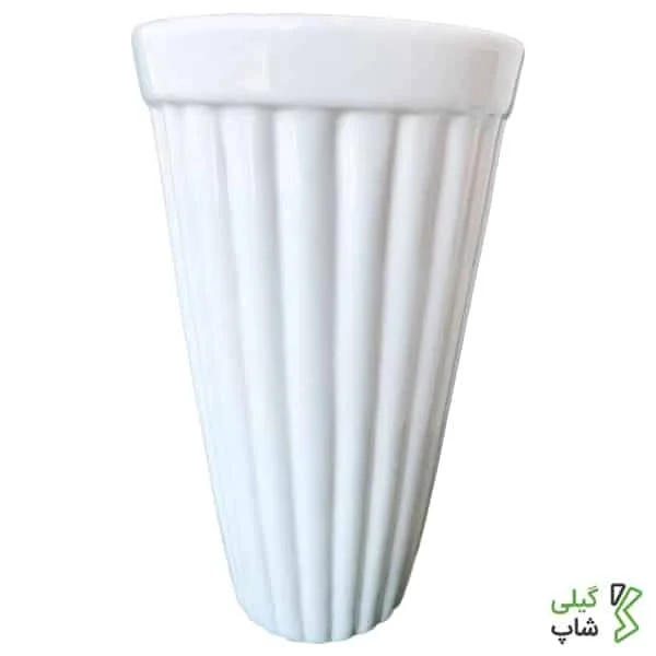 گلدان سفالی طرح بلند استوانه ای کد g-011 (1) گلدان سفالی طرح بلند استوانه ای کد: g-011