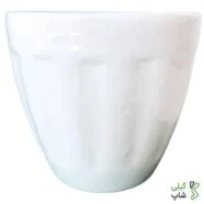 گلدان سفالی طرح خط دار کد g-013