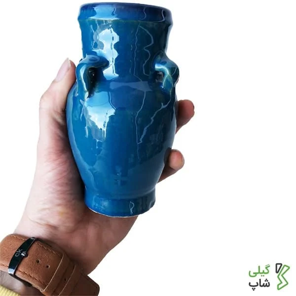 گلدان سفالی طرح خمره کد g-003 (1) گلدان سفالی طرح خمره کد g-003