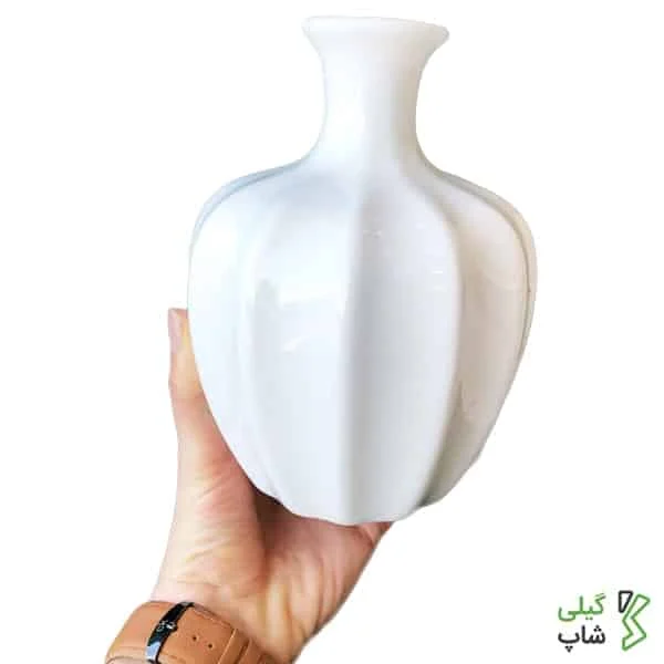 گلدان سفالی طرح عاج دار بلند کد g-009 (5) گلدان سفالی طرح عاج دار بلند کد g-009