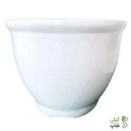 گلدان سفالی طرح گرد ساده کد g-014