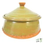 گمج سفالی لعاب دار بزرگ (کاهویی) | 10 نفره