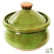 گمج سفالی لعاب دار سایز خیلی کوچک (کاهویی) | 1 نفره