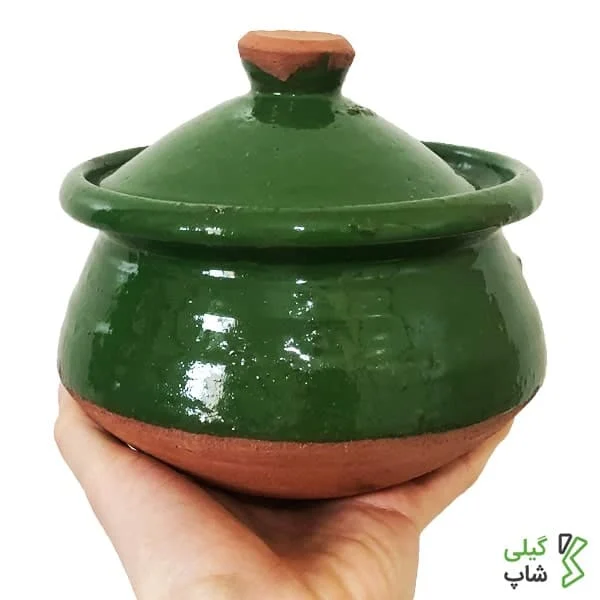 342342342-min گمج سفالی لعاب دار سایز خیلی کوچک | 1 نفره