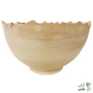 میوه خوری و آجیل خوری سفالی خام (مدل: 1)